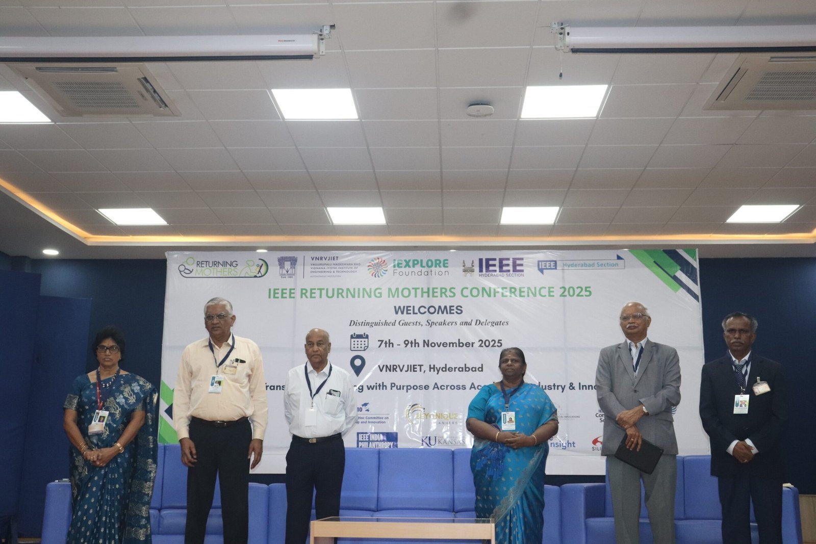 A session in progress at the conference