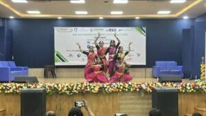 A celebration during the Returning Mothers Conference