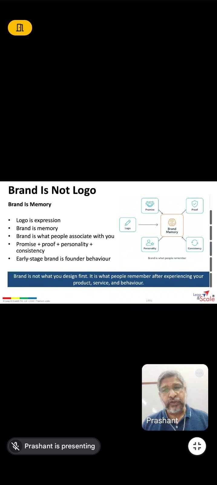 Presentation slide on measuring customer outcomes
