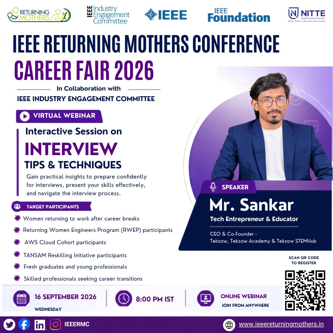Interactive Session on Interview Tips & Techniques