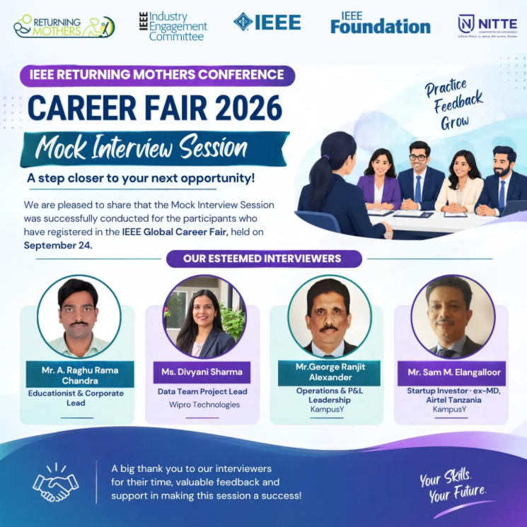 IEEE RMC Career Fair 2026 Mock Interview Sessions